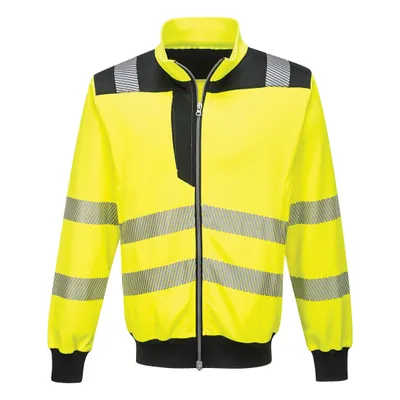 Produktbild von Portwest PW370 PW3 Warnschutz Sweatjacke Yellow/Black Gr. 4XL