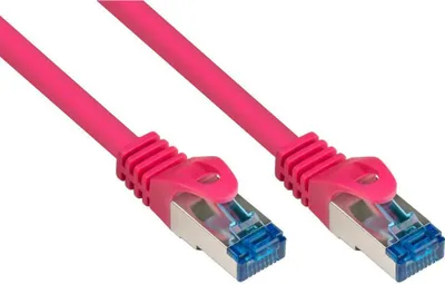 Obrázek produktu pro Alcasa Cat6a 10m, 10 m, Cat6a, S/FTP (S-STP), RJ-45, RJ-45, Purpurová