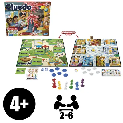 Produktbild von Hasbro Gaming Cluedo Junior, 4 Jahr(e), 20 min