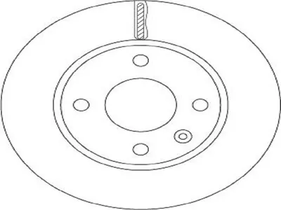 Produktbild von Bremsscheibe TRW DF6783