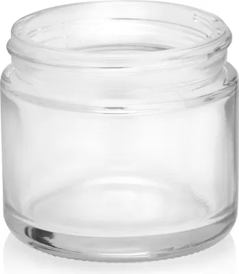 Obrázok produktu pre Bezfarebná sklenená nádoba na sviečky, 60 ml