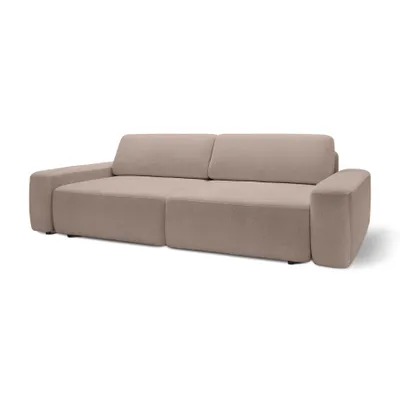 Produktbild von Sofa Bamby Bouclé – ausziehbares Sofa mit Bettkasten