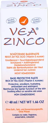 Produktbild von VEA ZINCO schützende Paste mit Zinkoxid, 40 ml Paste