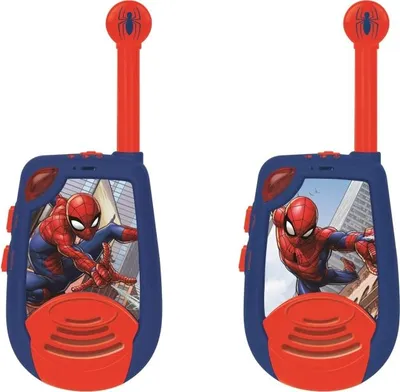 Obrázek produktu pro Vysílačky Spiderman s dosahem 2 km s funkcí morseovky