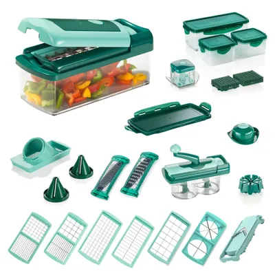 Multischneider Fusion Smart 34-tlg., Mintgrün, 1,25 l
