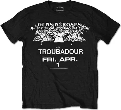 Obrázok produktu pre Guns N' Roses Troubadour Flyer Black M Tričko