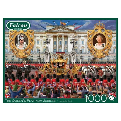 Produktbild von The Queens Platinum Jubilee - 1000 Teile