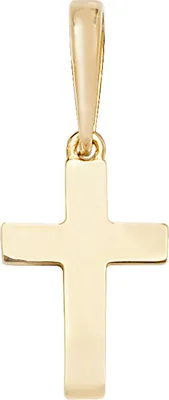 Image de Pendentif Femme Croix Or 375/1000 - 22mm*10mm; TRS23689