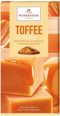 Produktbild von Niederegger Praliné Tafel Toffee Salted 100g