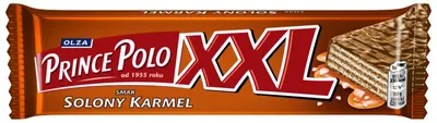 Produktbild von Prince Polo XXL-Waffelriegel mit Salzkaramellcreme und Milchschokoladenüberzug, 45 g