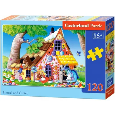 Image de CASTORLAND Puzzle Hansel et Gretel 120 pièces