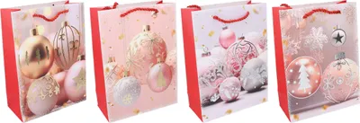 Immagine prodotto di Sacchetto regalo L 31x40x12 cm NATALE