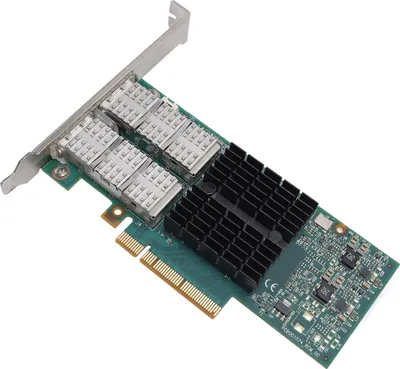 Obrázek produktu pro 40Gb Ethernet PCIe karta 40GbE 2 porty Síťová karta s nízkou latencí pro optická vlákna