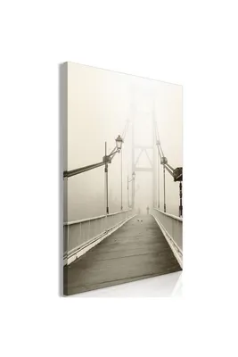Zdjęcie produktu dla Bimago Malarstwo Most we mgle 40 cm x 60 cm