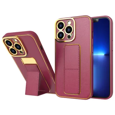 Produktbild von Hlle New Kickstand fr Samsung Galaxy A13 5G, mit Stnder, rot