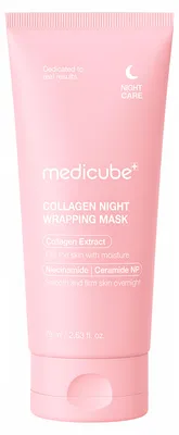 Productafbeelding van Collageen nachtmasker met peelingwerking - Medicube Collageen Night Wrapping Mask