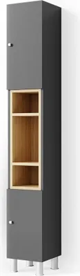 Produktbild von Badschrank Vicco Aquis Anthrazit 30 x 190 cm, Model 36073