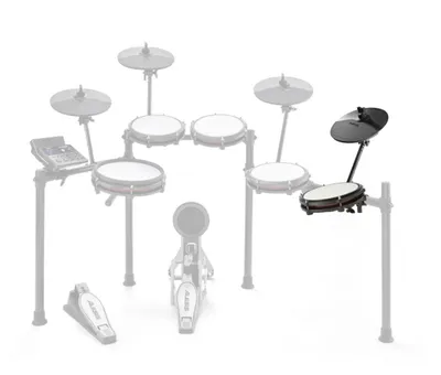 Produktbild von Alesis Nitro Max Expansion Pack – Erweiterungsset für E-Drums (8" Tom, 10" Becken, inkl. Hardware & Kabel)