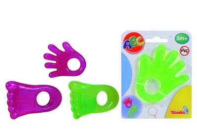 Produktbild von Simba Toys ABC Beißringe, 4-sort., Junge/Mädchen, 3 Monat( e)