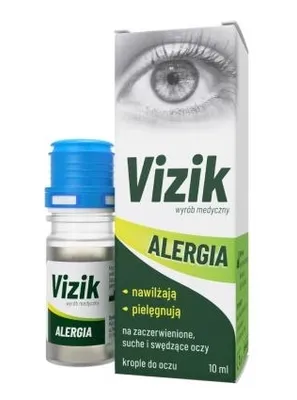 Produktbild von Vizik Alergia Augentropfen, 10 ml - Linderung bei Allergiebeschwerden