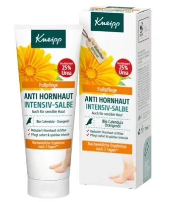 Obrázek produktu pro Kneipp Antihornhaut Krém na nohy s řebříčkem 75 ml