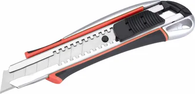 Produktbild von Nůž ulamovací kovový s výstuhou, 18mm Auto-lock