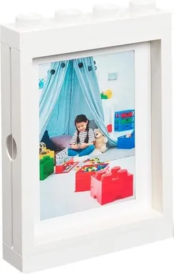 Immagine prodotto di Cornice per foto LEGO - bianco