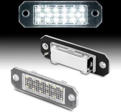 Zdjęcie produktu dla 2x Oświetlenie tablicy rejestracyjnej LED do VW T5, T6 i Caddy od 2003 r