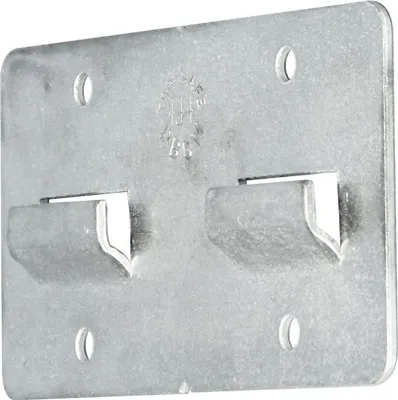 Produktbild von Hängebeschlag 140 x 70 mm zur Befestigung von Oberschränken