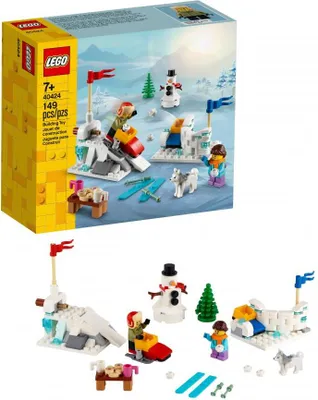Produktbild von LEGO® 40424 Schneeballschlacht
