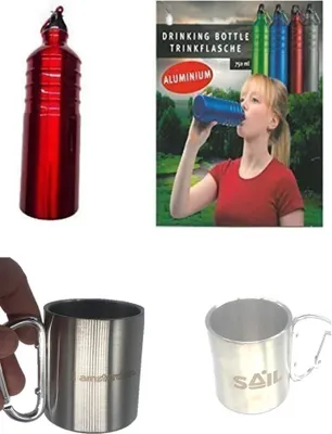 Produktbild von trinkflasche 750ml aktion Edelstahltasse“
