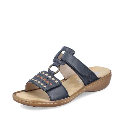 Produktbild von Rieker Komfort Pantoletten Damen 31373432383630 Blau 41 EU