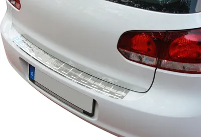 Für VW Golf 6 VI ab 2008-2012 LADEKANTENSCHUTZ Edelstahl V2A Leiste Schutz in der Farbe von Recambo e.K.