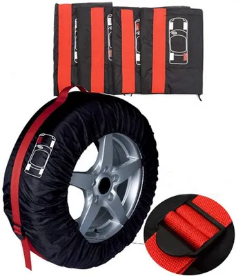 Immagine prodotto di Copri Pneumatici per Gomme di Ø Max 76,4 cm Nero