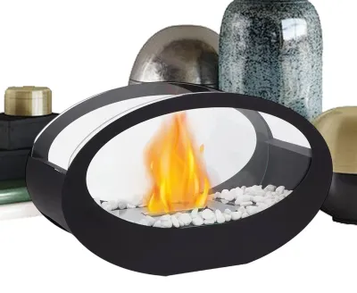 Produktbild von Tragbarer Outdoor-Tischfeuer mit Metallrahmen