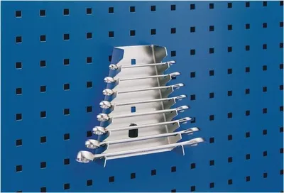 Image de Porte-clés H180xL70/145xP40mm 8 logements verticaux pour plaques perforées