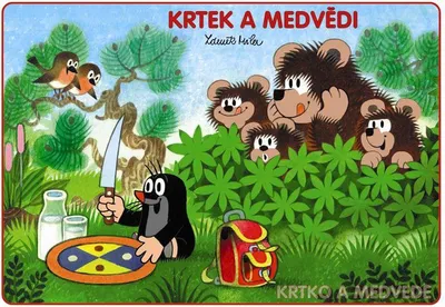 Zdjęcie produktu dla Kolorowanki A5 z kretem i misiem