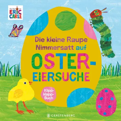 Produktbild von Die kleine Raupe Nimmersatt auf Ostereiersuche