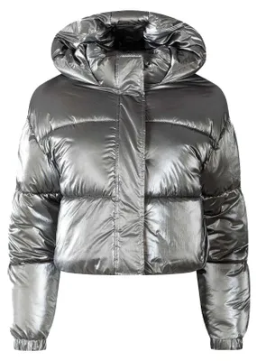 Produktbild von Minoti - Steppjacke für Damen, kurz geschnitten MN467 (L) (Grau)