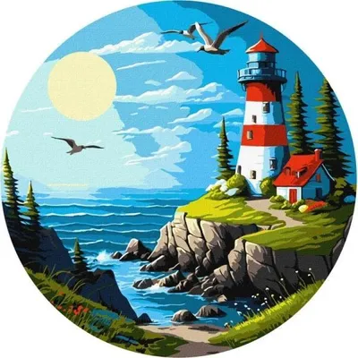 Imagen del producto de Pintura por números. Impresionante cuadro de 39 cm