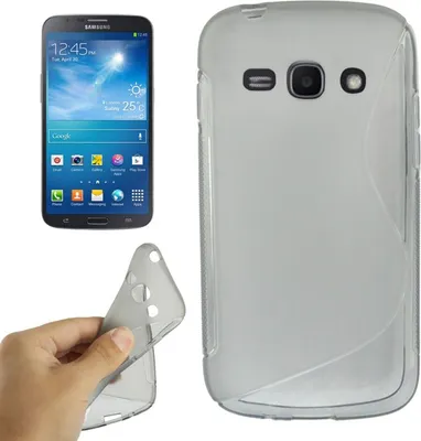 Produktbild von Handyhülle TPU für Samsung Galaxy Ace 3 S7272 grau