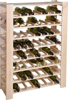 Produktbild von Weinregal FACILE Holz natur, mittel für 56 Flaschen