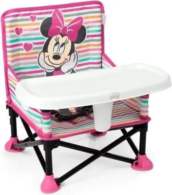 Produktbild von Hochstuhl Reiseerhöhung, Disney Minnie Mouse, Faltbar, Leicht, Tragetasche inklusive