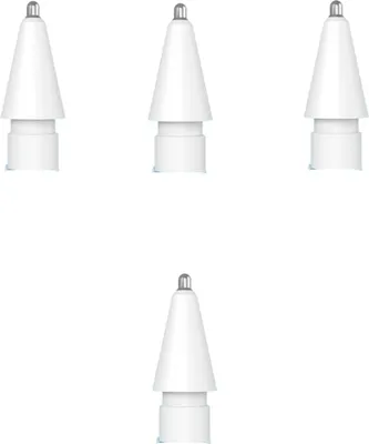 Produktbild von INF 4er-Pack Ersatzspitzen für den Apple Pencil Weiß