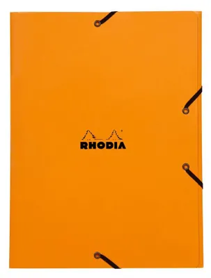 Produktbild von Rhodia  Sammelmappe 24x32cm orange