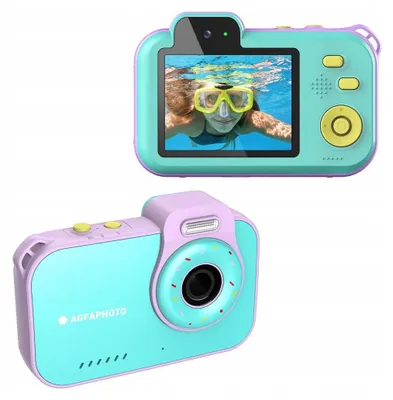 Obrázek produktu pro AgfaPhoto Compact ARKCW2BL, 12 MP, CMOS, 2.7K, Modrá, Růžová