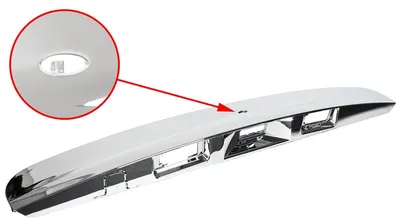 Image de Nissan Qashqai J10 06-13 Baguette chromée pour hayon + ouverture Smart Key