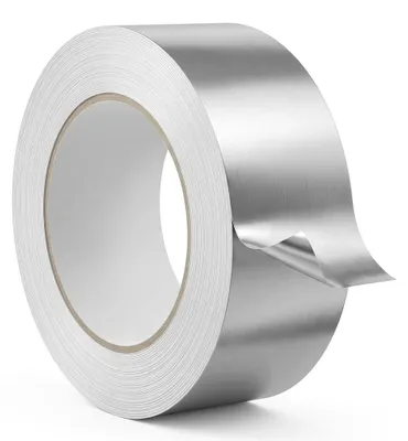 Immagine prodotto di Nastro in alluminio - Larghezza 75 mm - Rotolo da 50 metri - Per isolamento e adesione