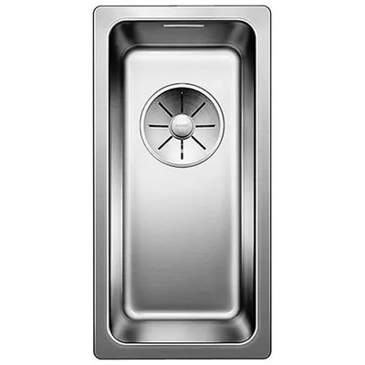 Image de BLANCO ANDANO 180-IF Evier à bord plat / Acier inoxydable / Bouchon