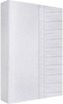 Immagine prodotto di Lenzuolo con angoli, spesso, spugna 90x200 cm bianco
